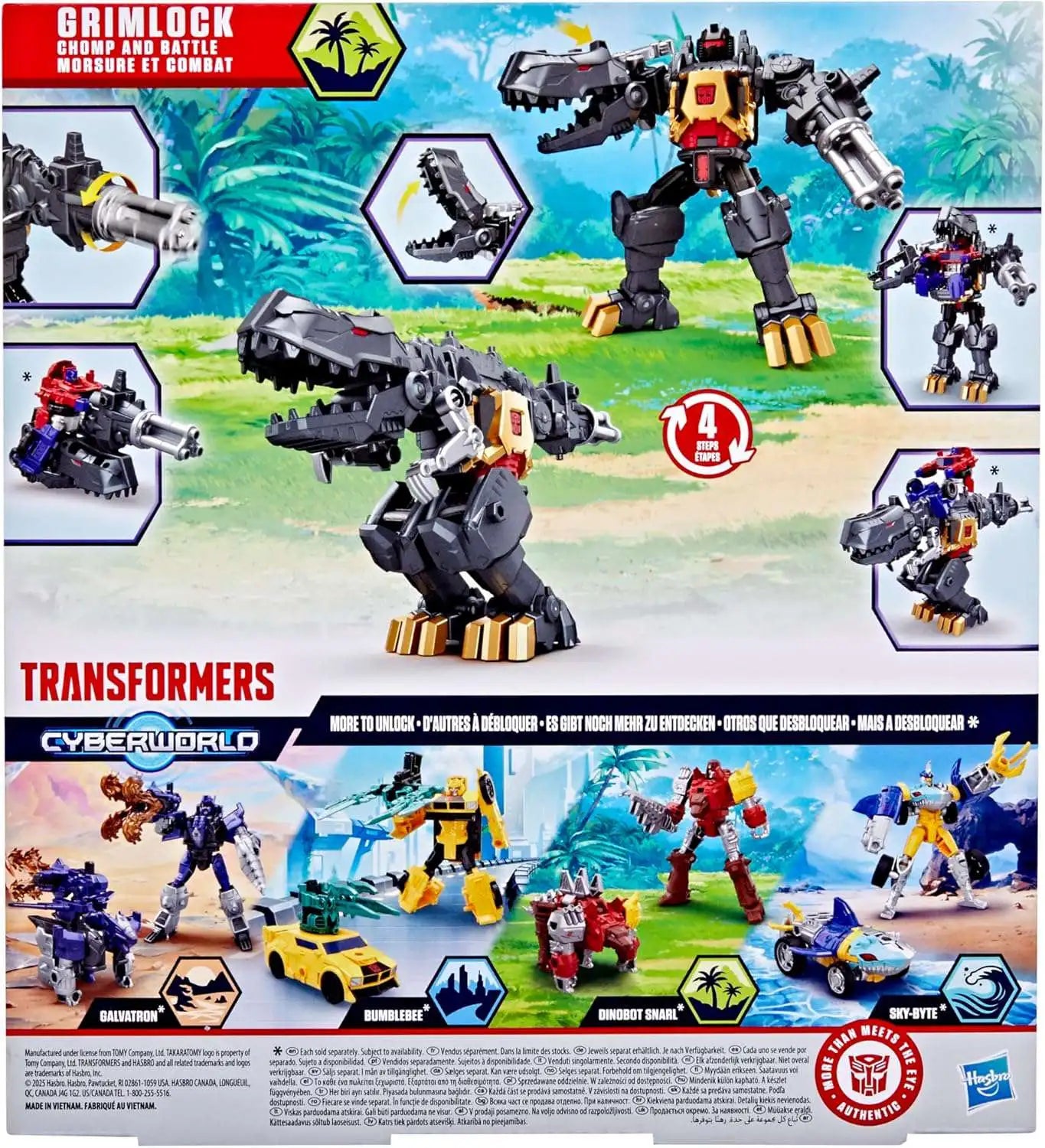 Transformers: Cyberworld: Chomp & Battle Grimlock
