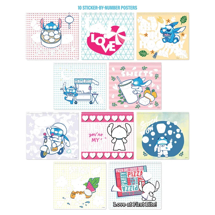 Stitch Sticker By Number Portfolio