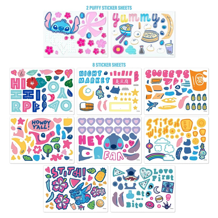 Stitch Sticker By Number Portfolio