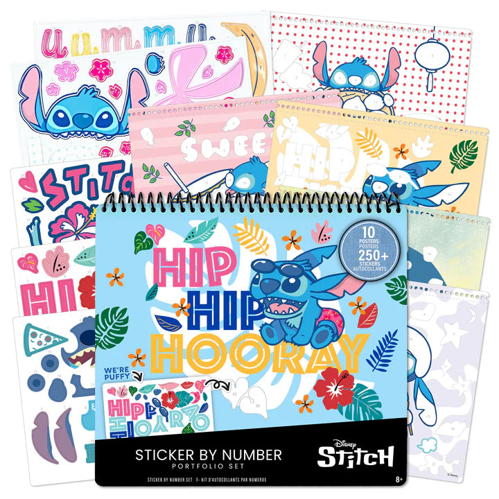 Stitch Sticker By Number Portfolio