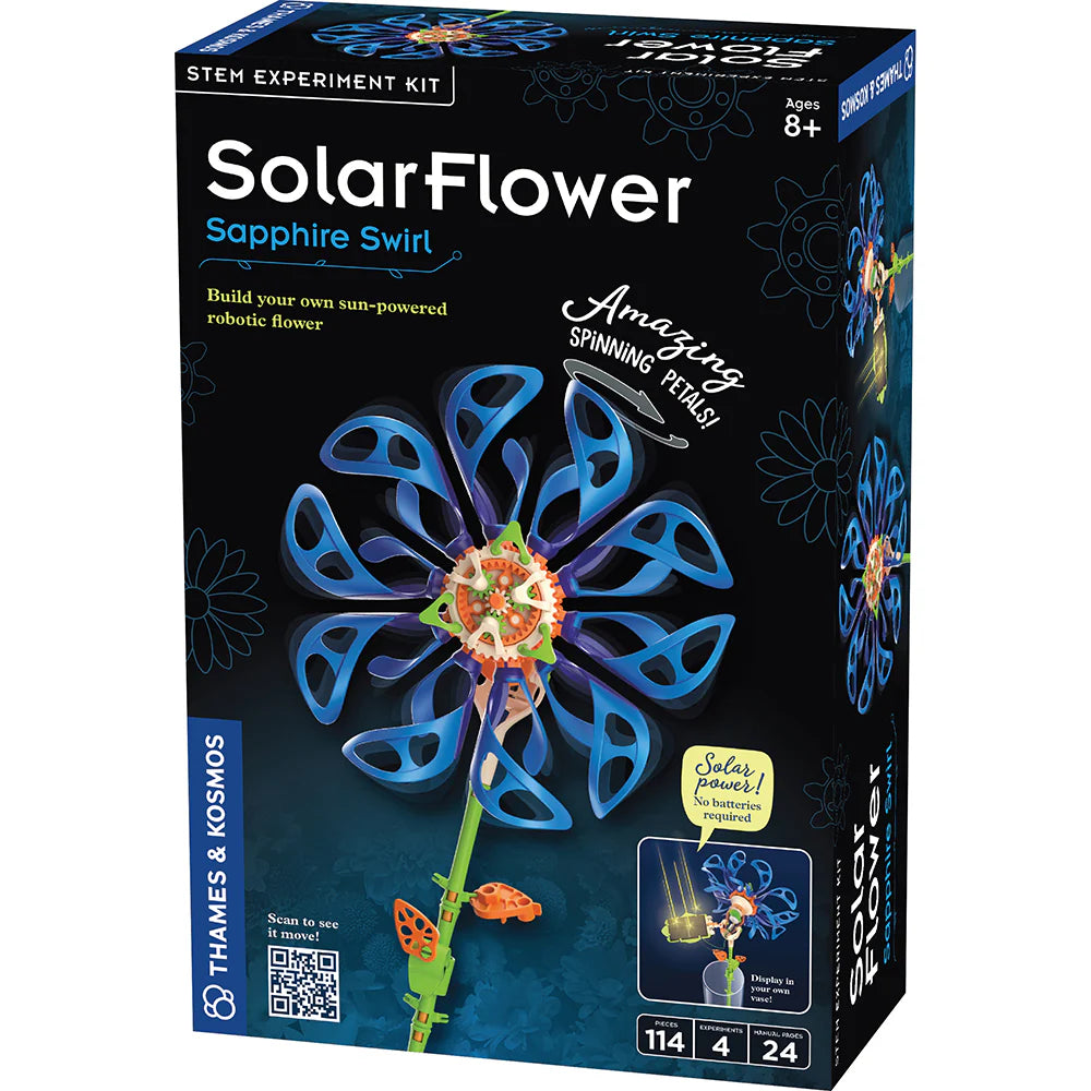 SolarFlower - Sapphire Swirl