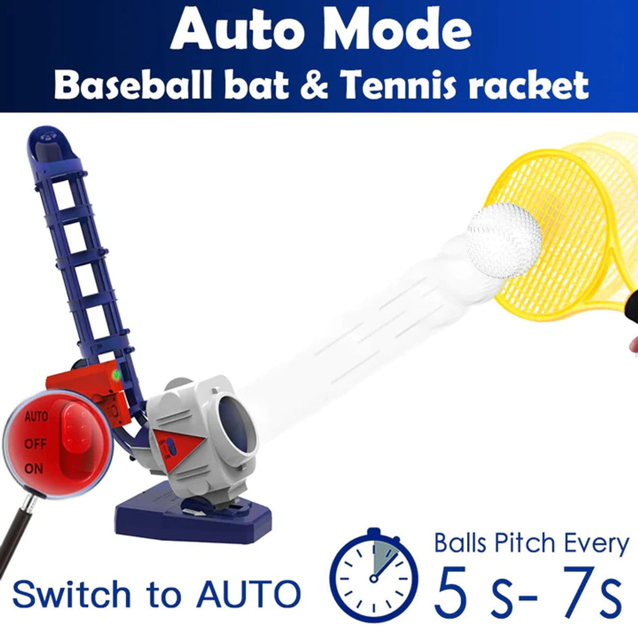 2 in 1 RC Baseball and Tennis Play Set
