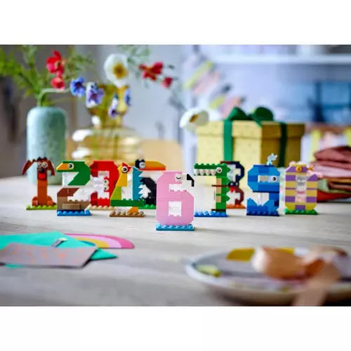 LEGO Birthday Numbers