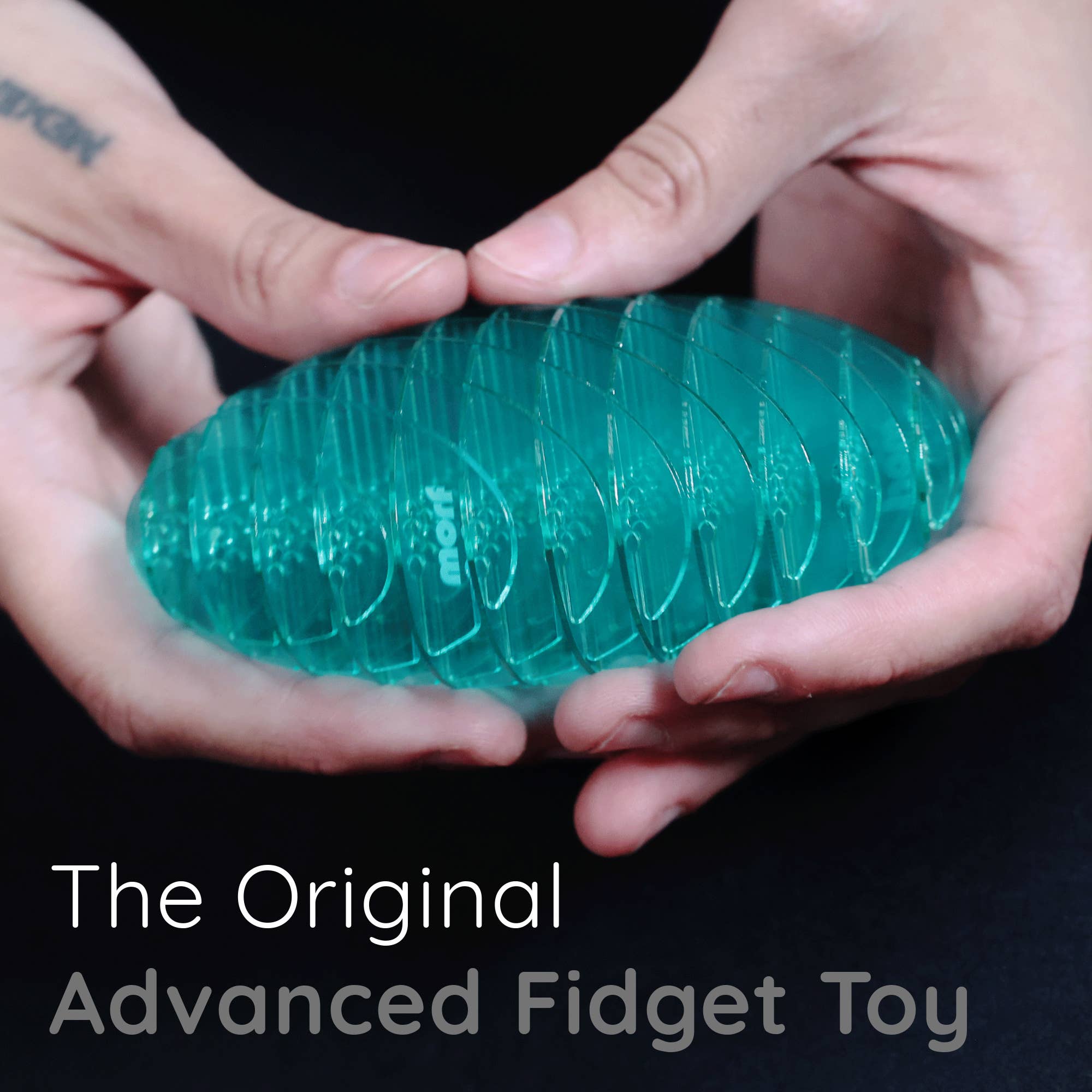 Morf Fidget Worm Blue Small