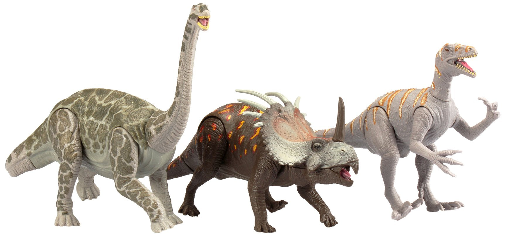 9" Poseable Dino 3pk