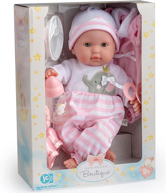 Nonis 15 " Realistic Soft Body Doll Open/Close Eyes