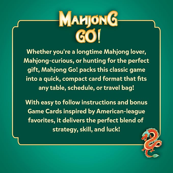 Mahjong Go! Card Game
