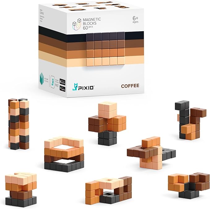 Abstract Coffee - 60 PIXIO Blocks
