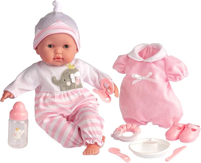 Nonis 15 " Realistic Soft Body Doll Open/Close Eyes