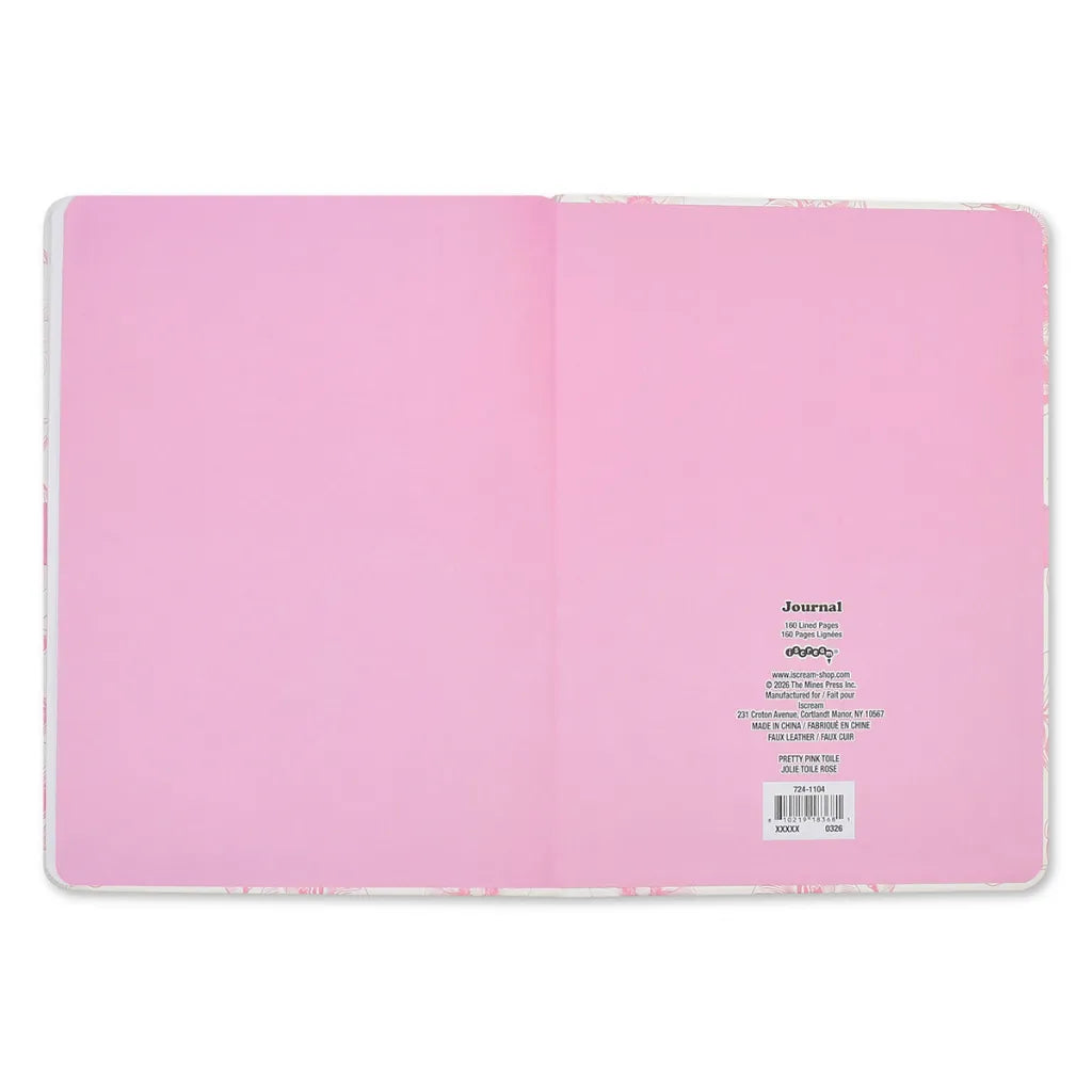 Pretty pink Toile Journal