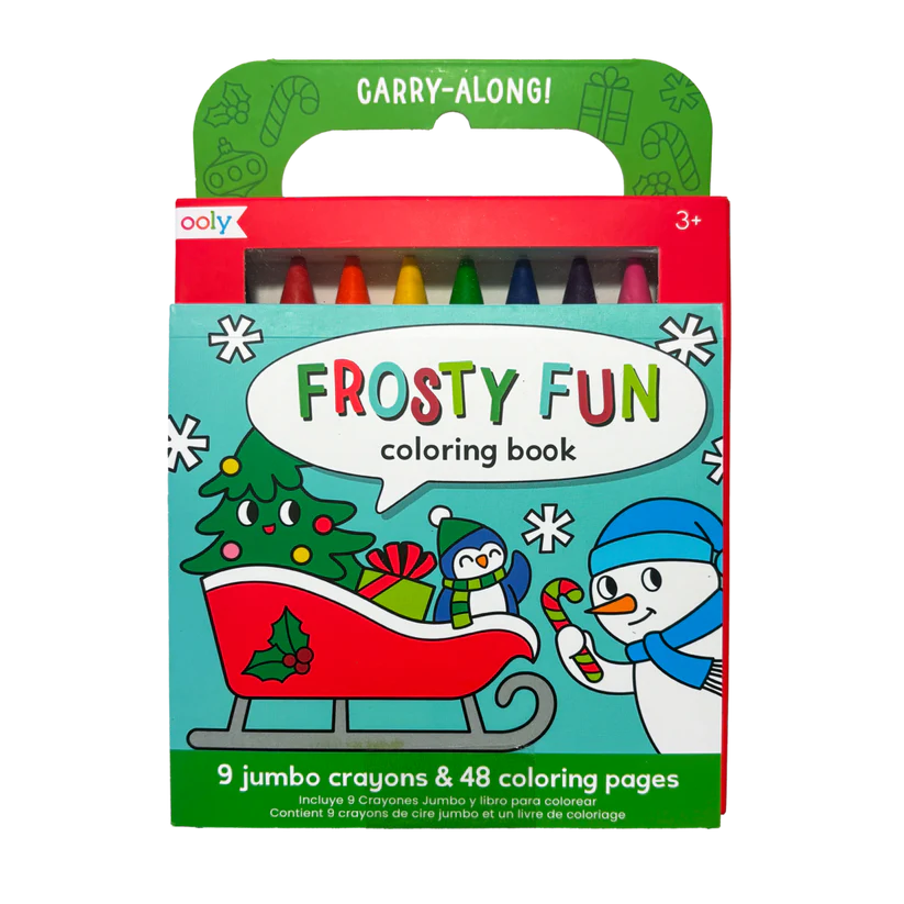 Frosty Fun Coloring Book Carry-Along!