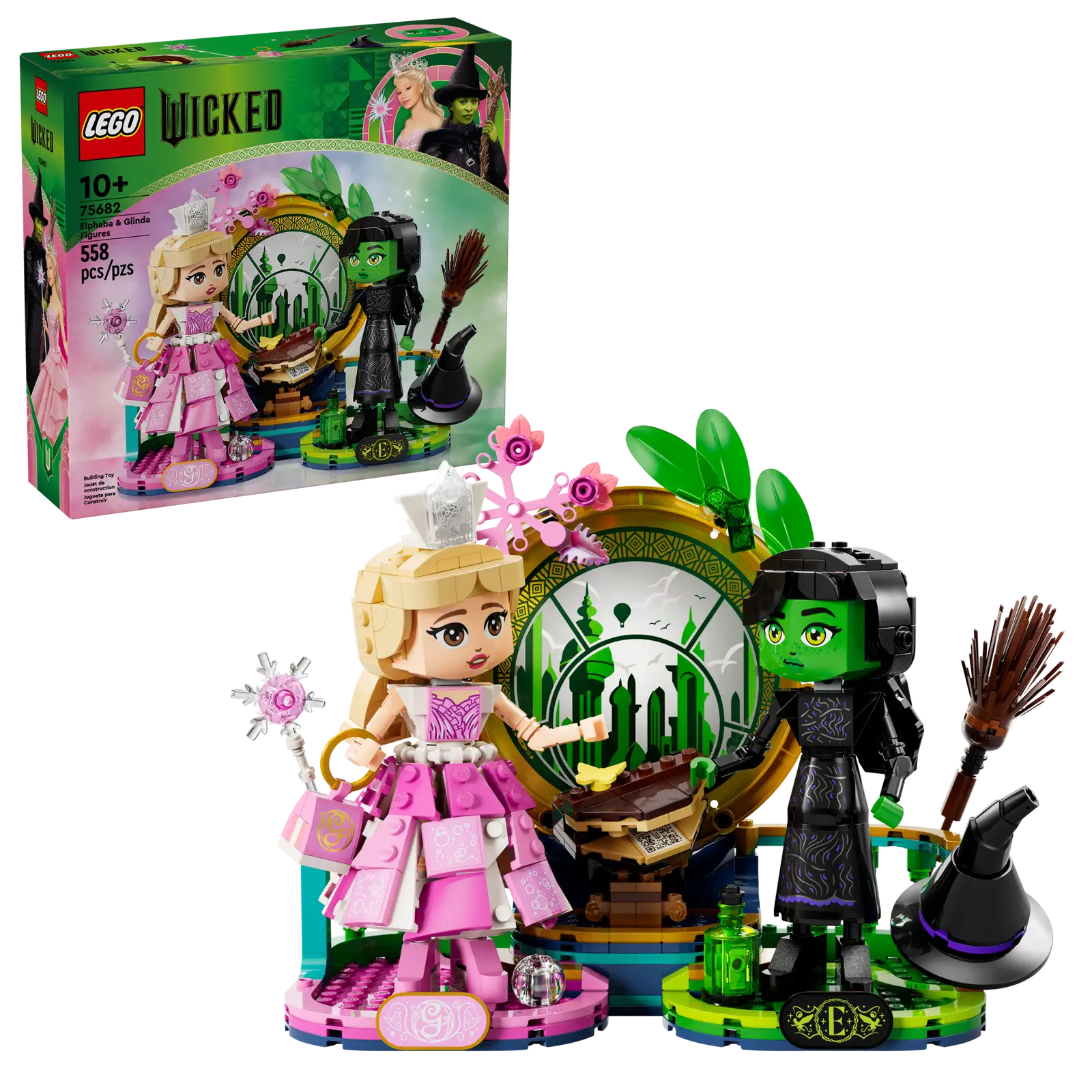 Elphaba & Glinda Figures