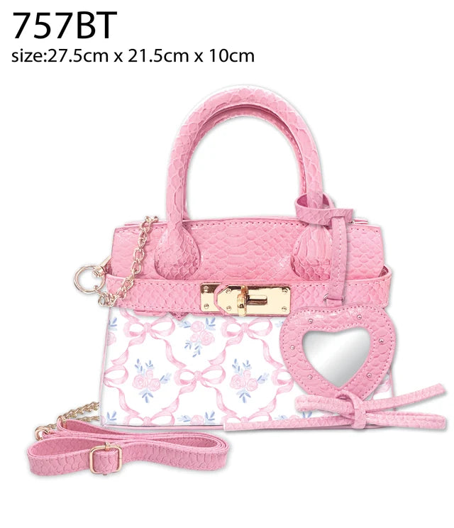 Charmie Luxe Crossbody Bag- Bowtiful