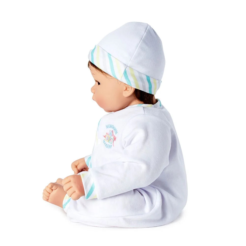 Munchkin Light Skin Tone/Blue Eyes/Brown Hair (19" doll)