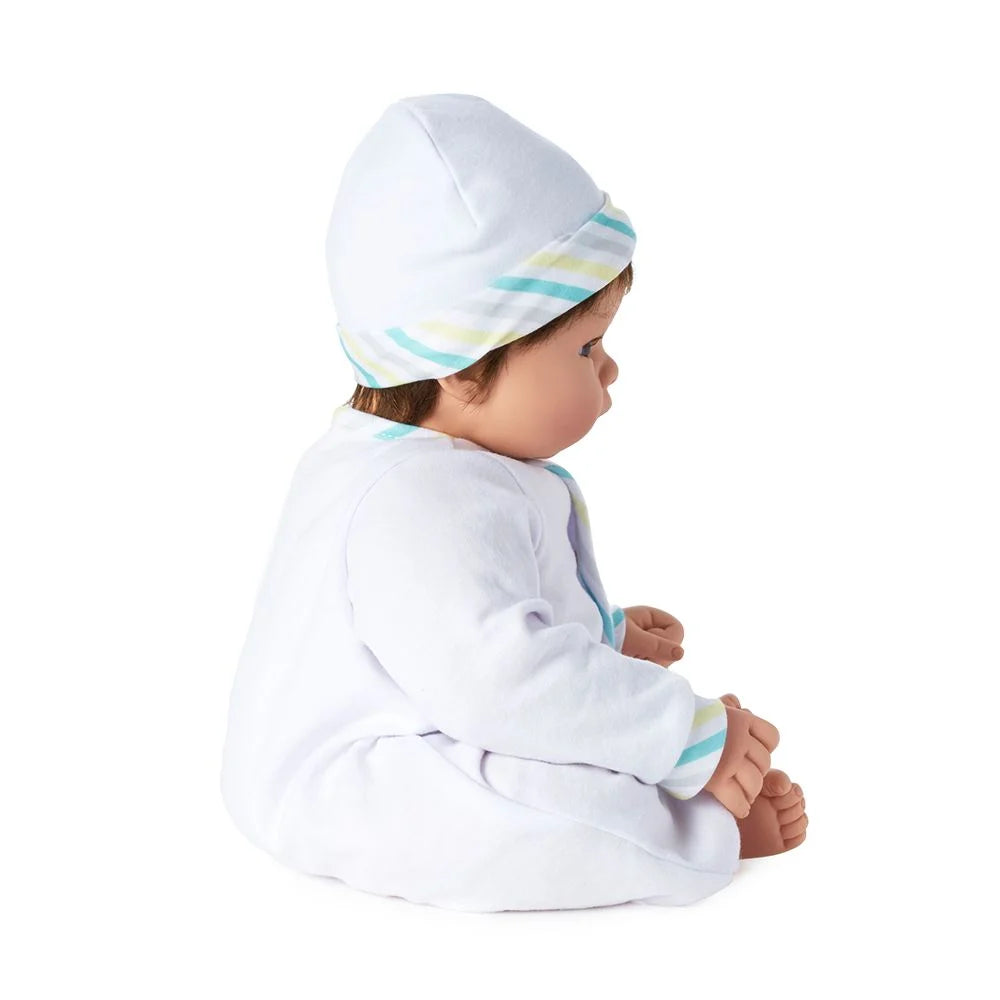 Munchkin Light Skin Tone/Blue Eyes/Brown Hair (19" doll)