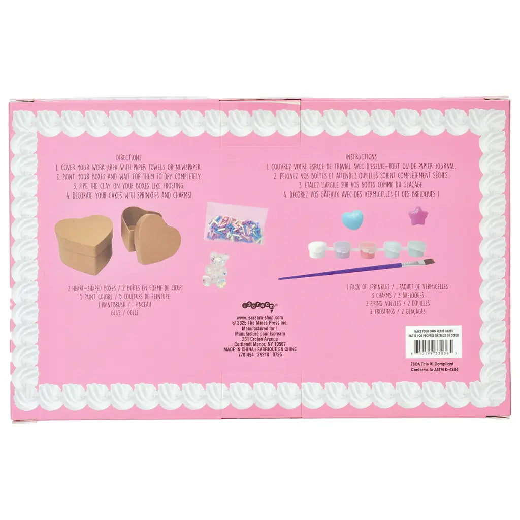 Make Your Own Heart Cakes