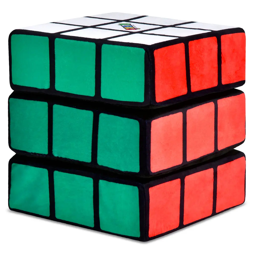 Rubik's Cube Interactive Spinning Plush