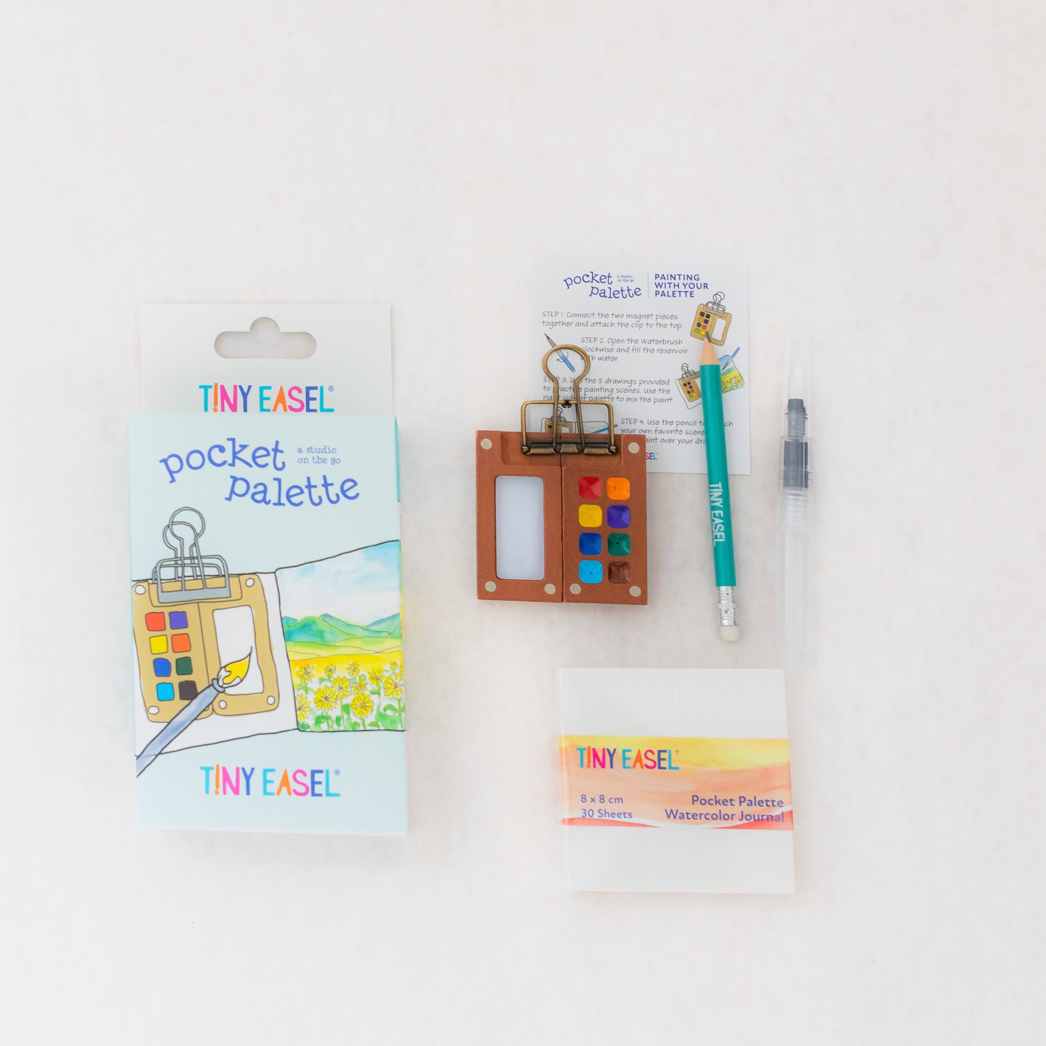 Tiny Easel Pocket Palette A Studio on the Go