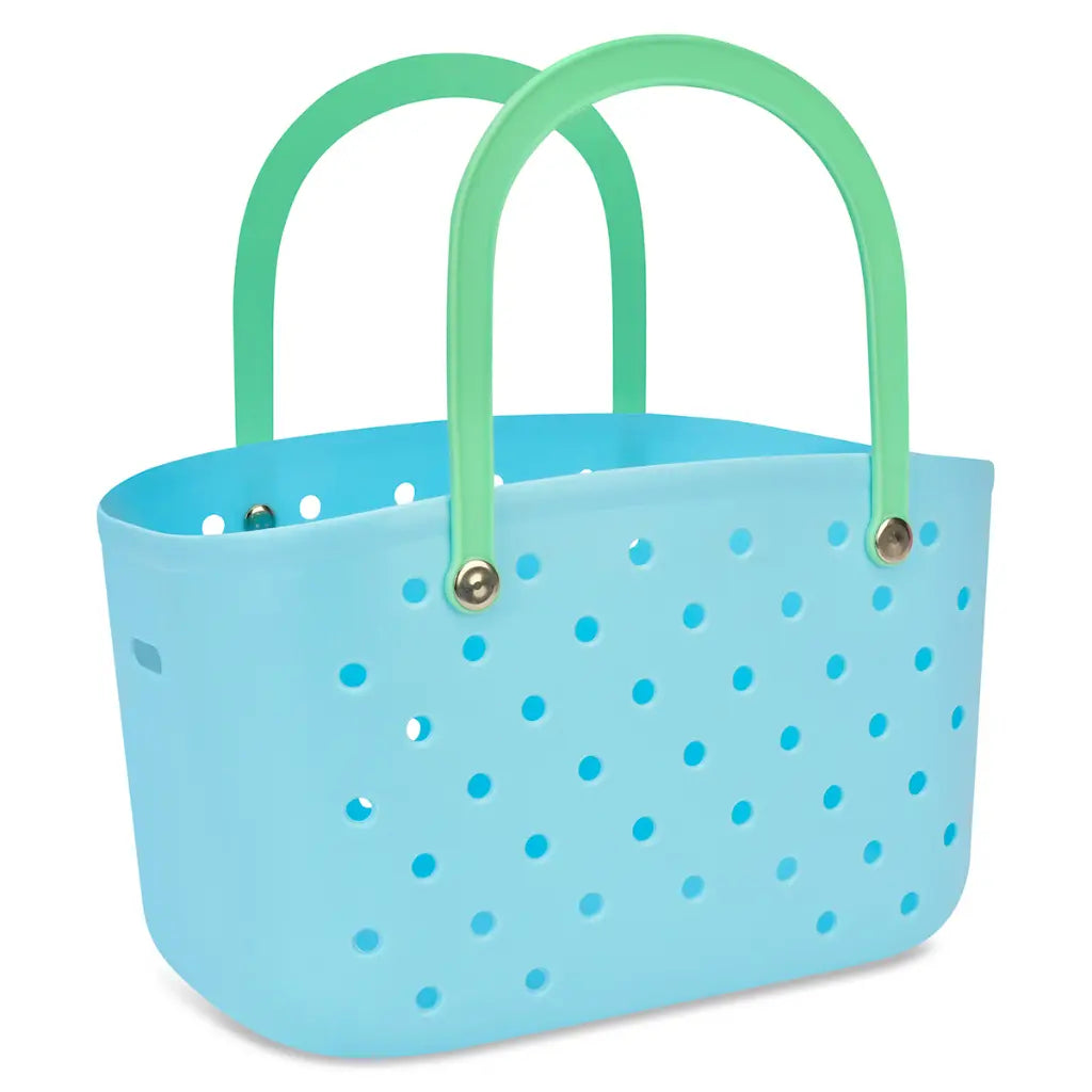 Blue Charm Tote Bag