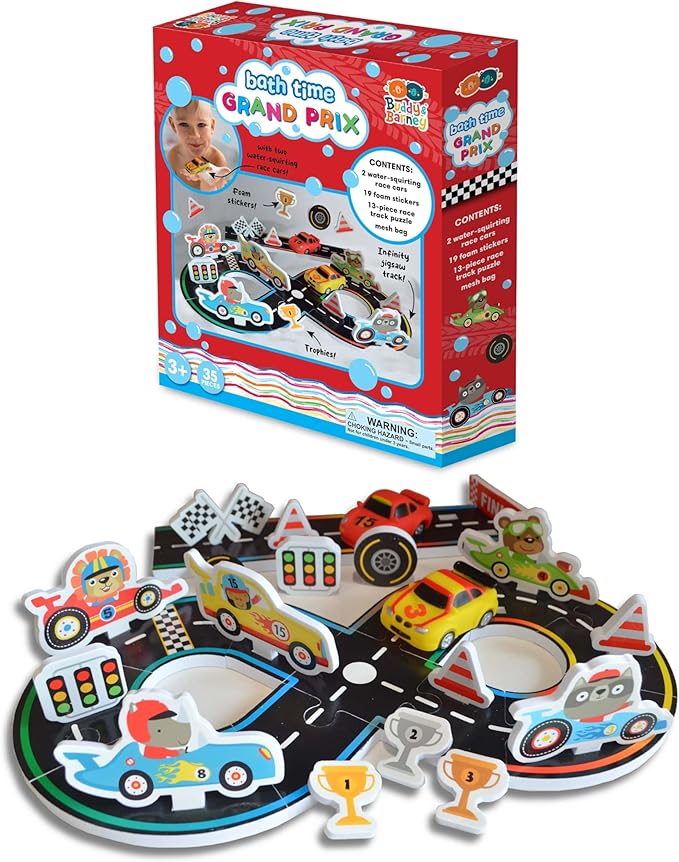 Racing Car - Grand Prix Bath Time Set