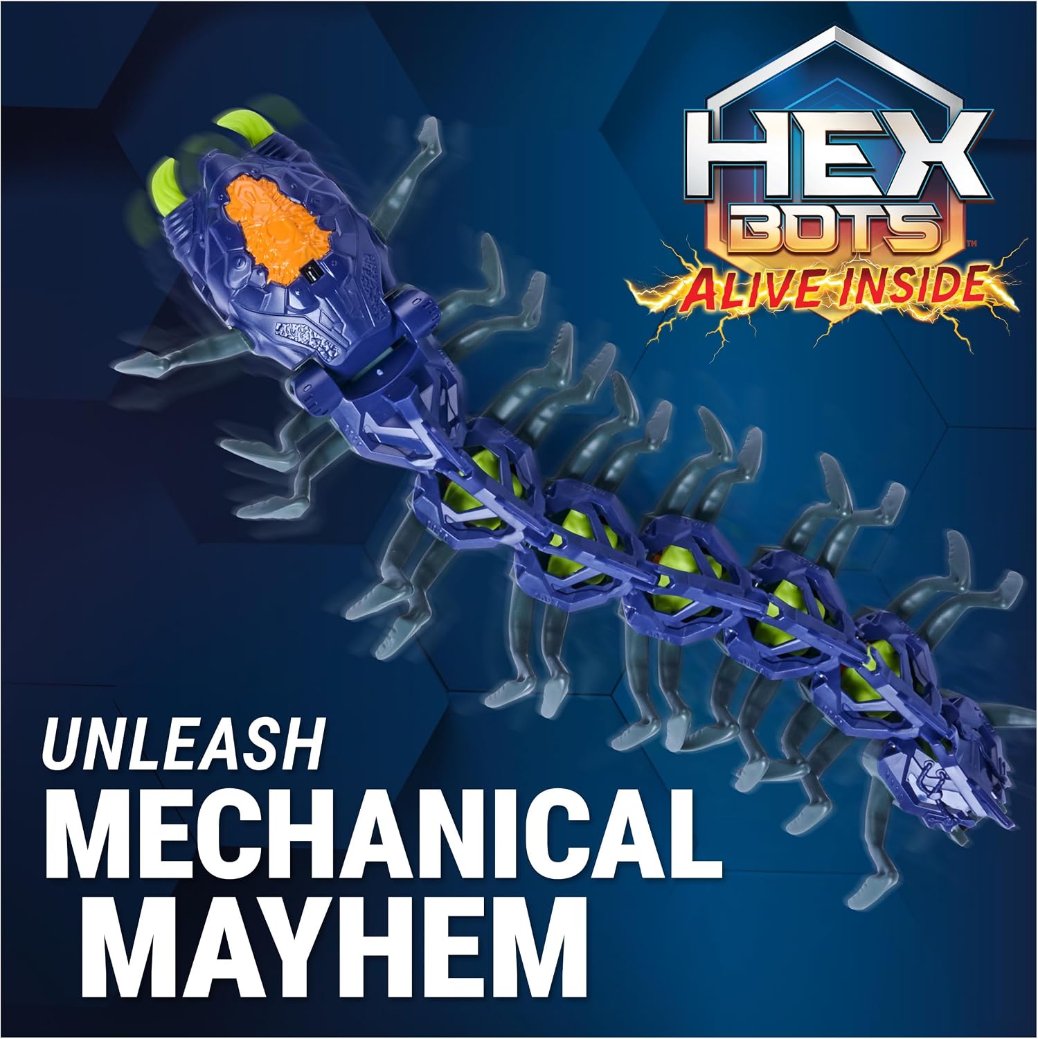 Hex Bots Alive Inside RC Explodapede