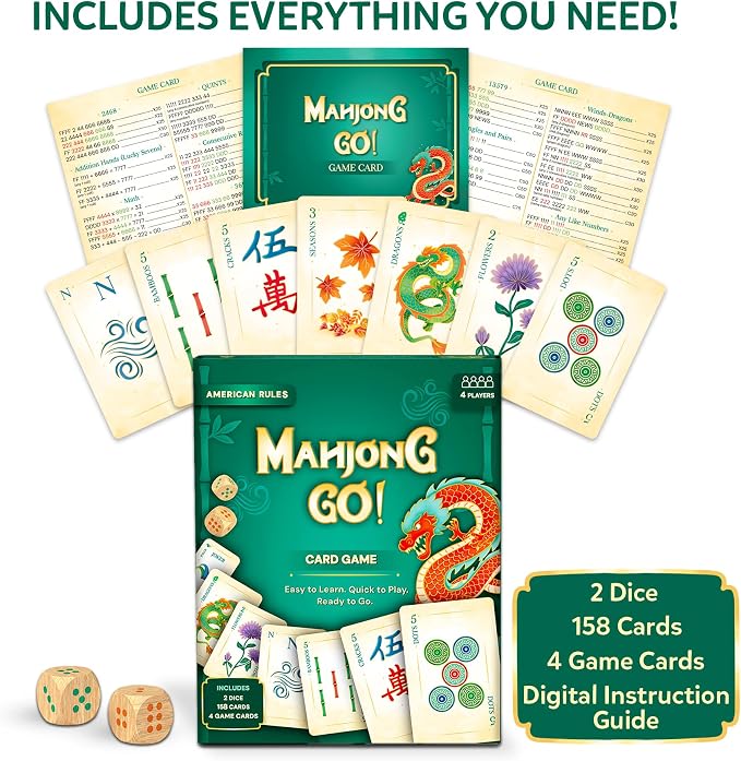 Mahjong Go! Card Game