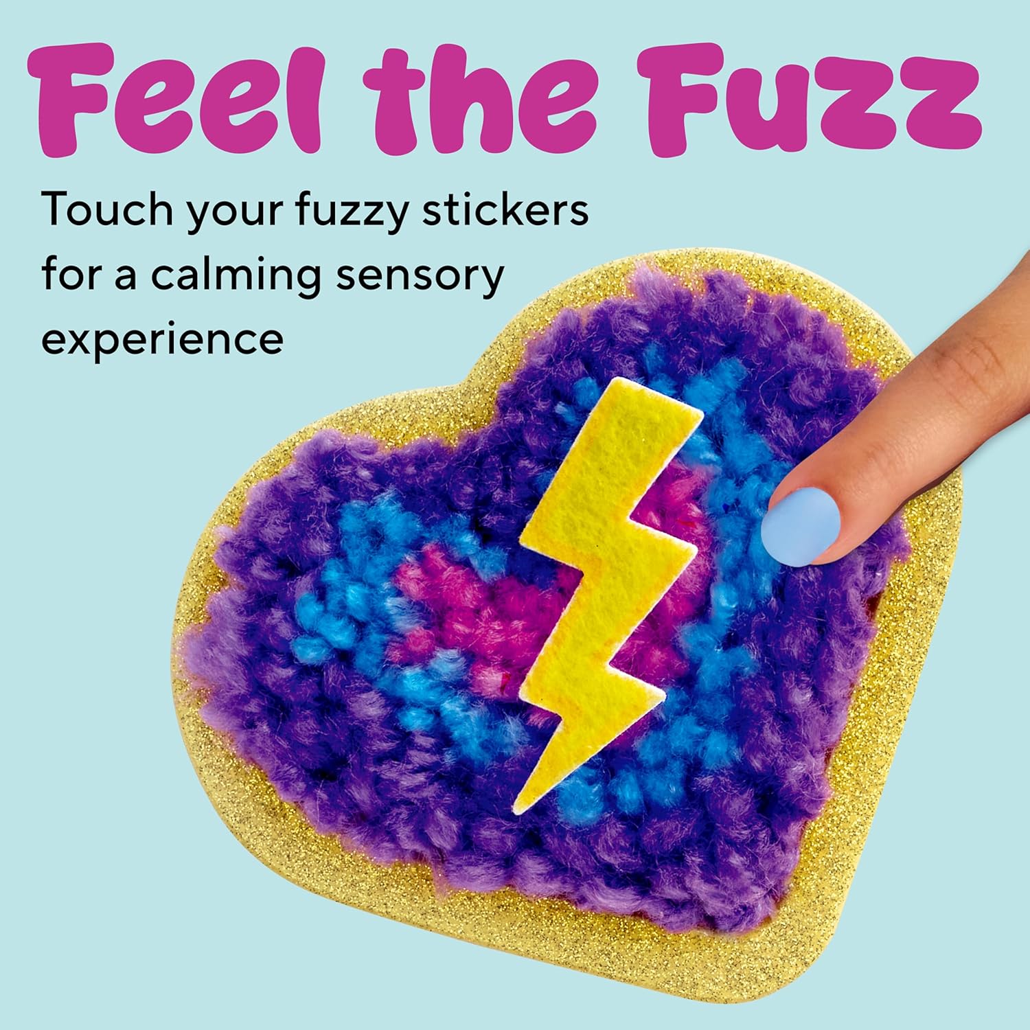 Creativity for Kids Make Your Own Latch N' Patch Fuzzy Stickers