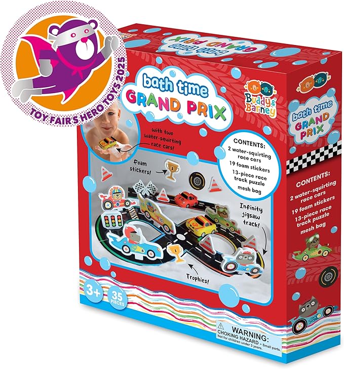 Racing Car - Grand Prix Bath Time Set