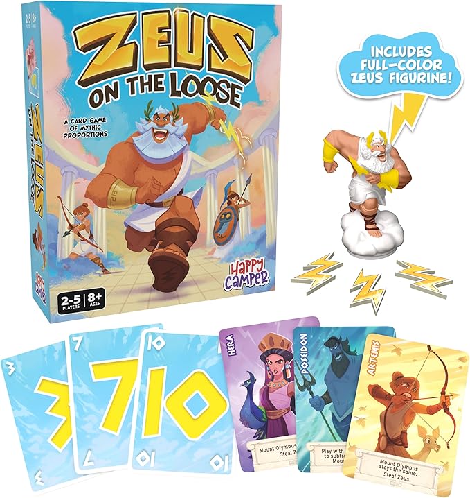 Zeus on the Loose Card Game