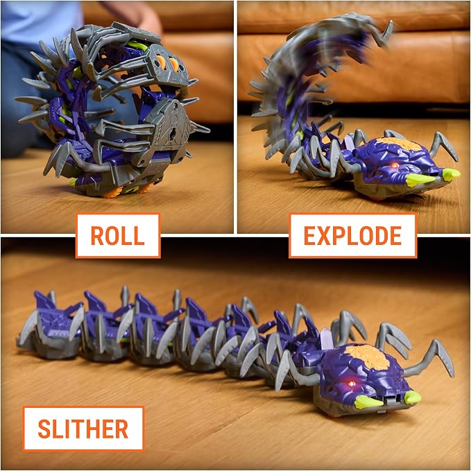Hex Bots Alive Inside RC Explodapede