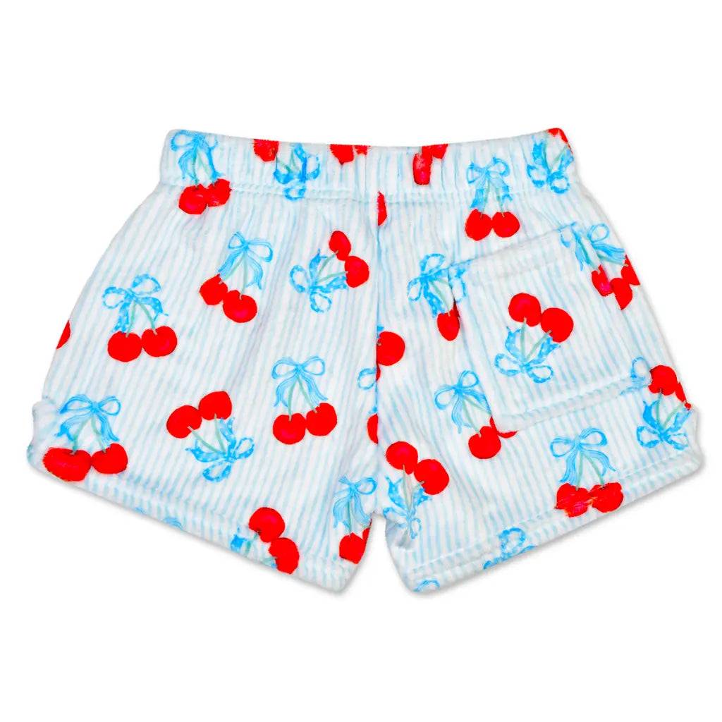 Cherry On Top Plush Shorts