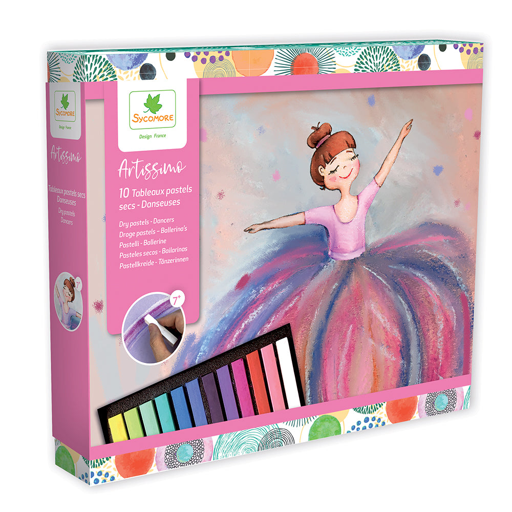Artissimo - Large Dry Pastels - Dancers 10 pieces