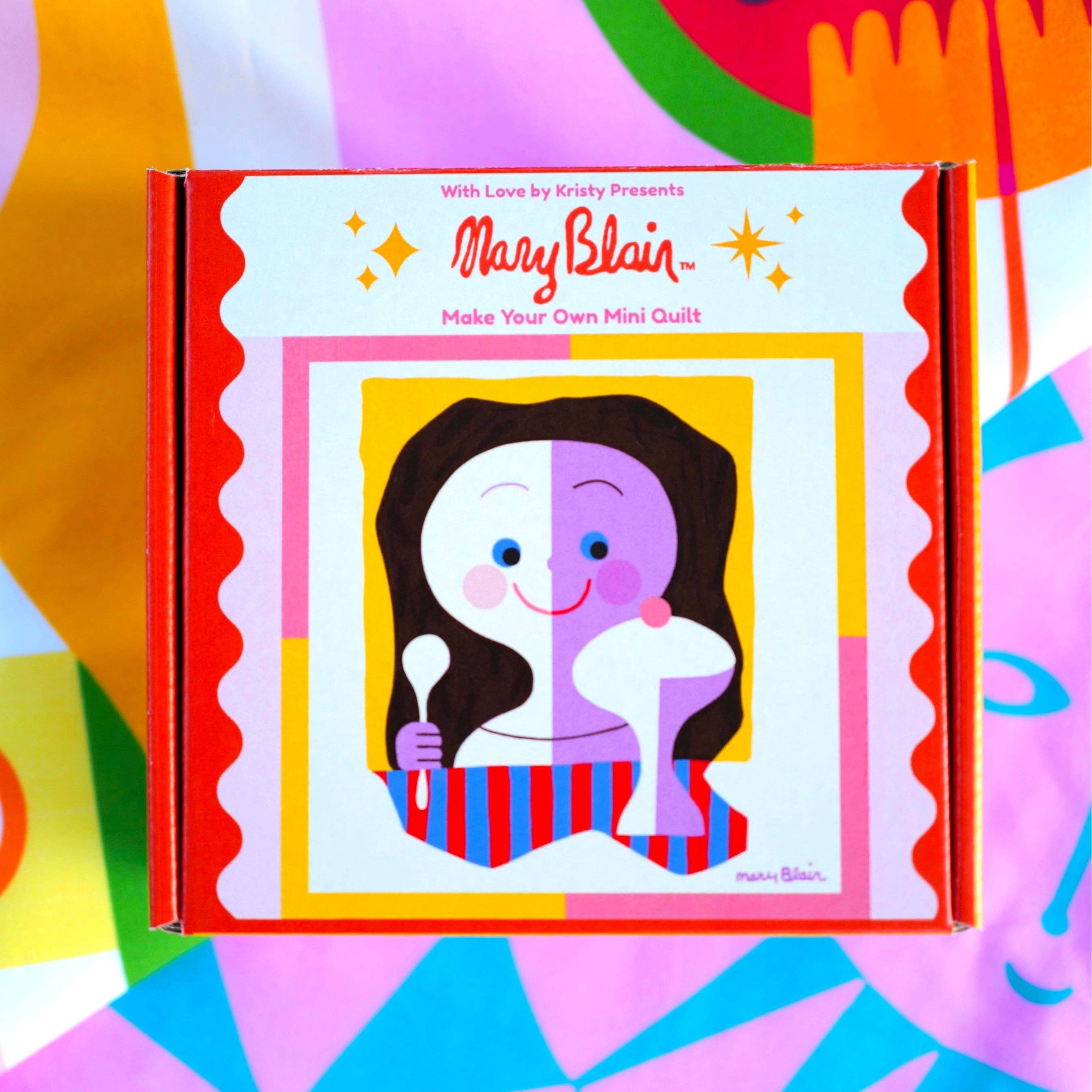 Mary Blair™ Ice Cream Girl Mini Quilt Kit