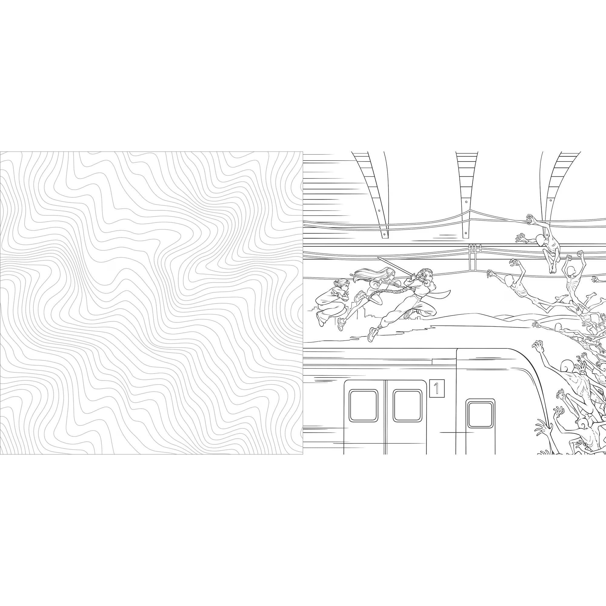 KPop Demon Hunters The Official Deluxe Coloring Book