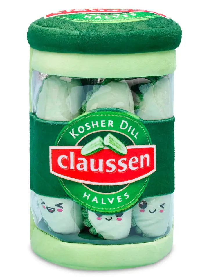 Claussen Pickles Packaging Plush