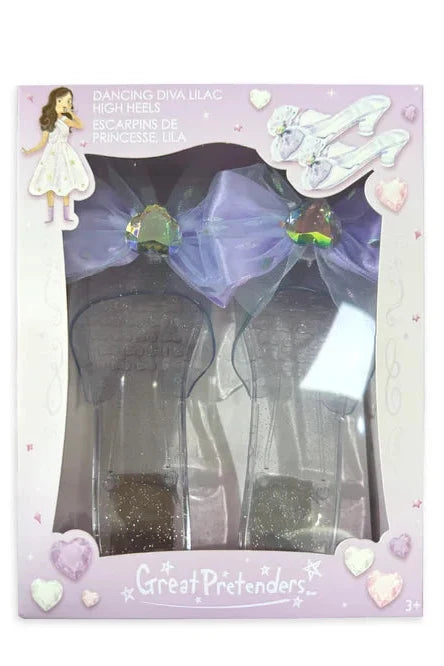 Great Pretenders Dancing Diva Lilac High Heels