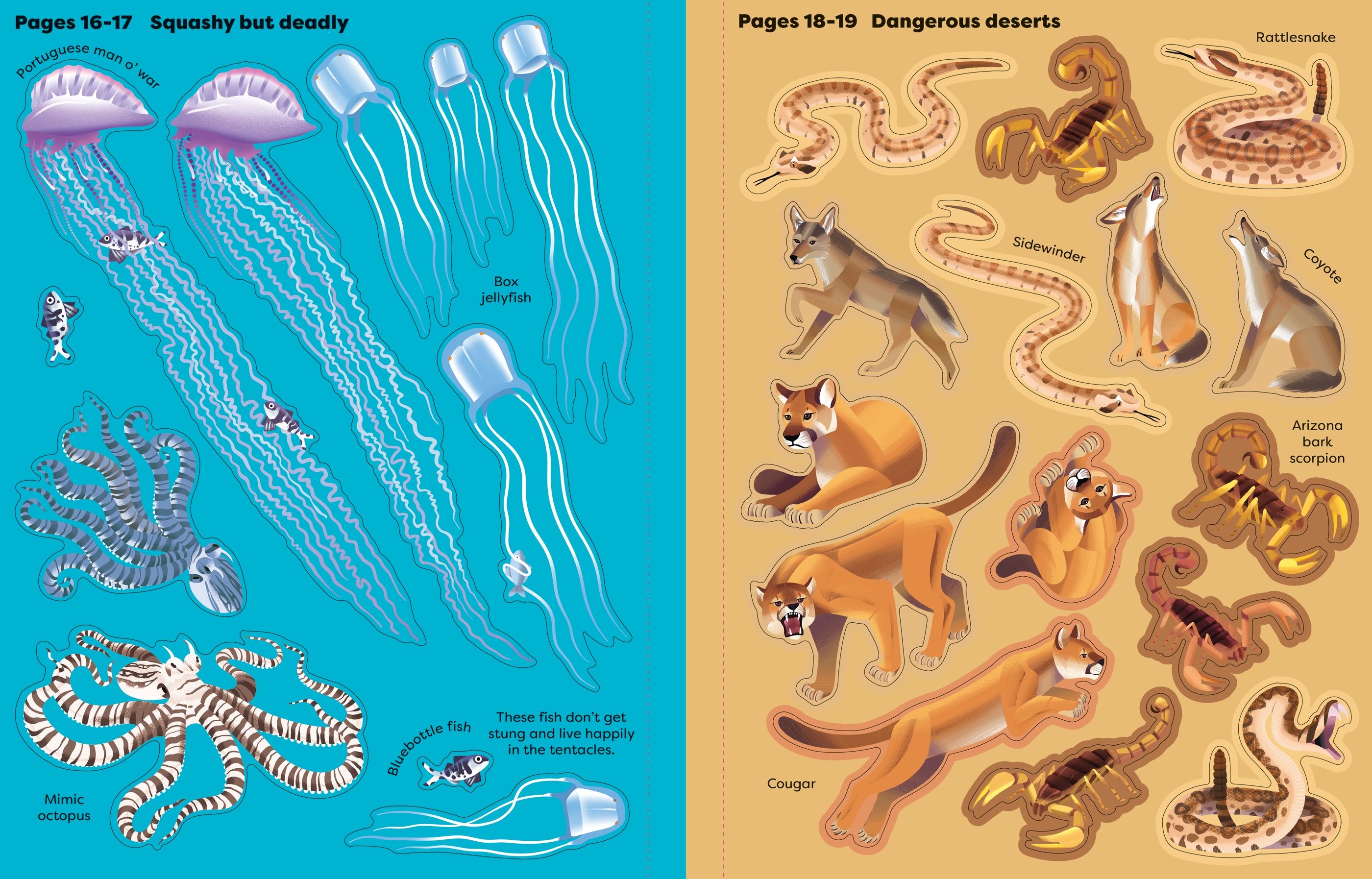 Big Sticker Book of Deadly Animals