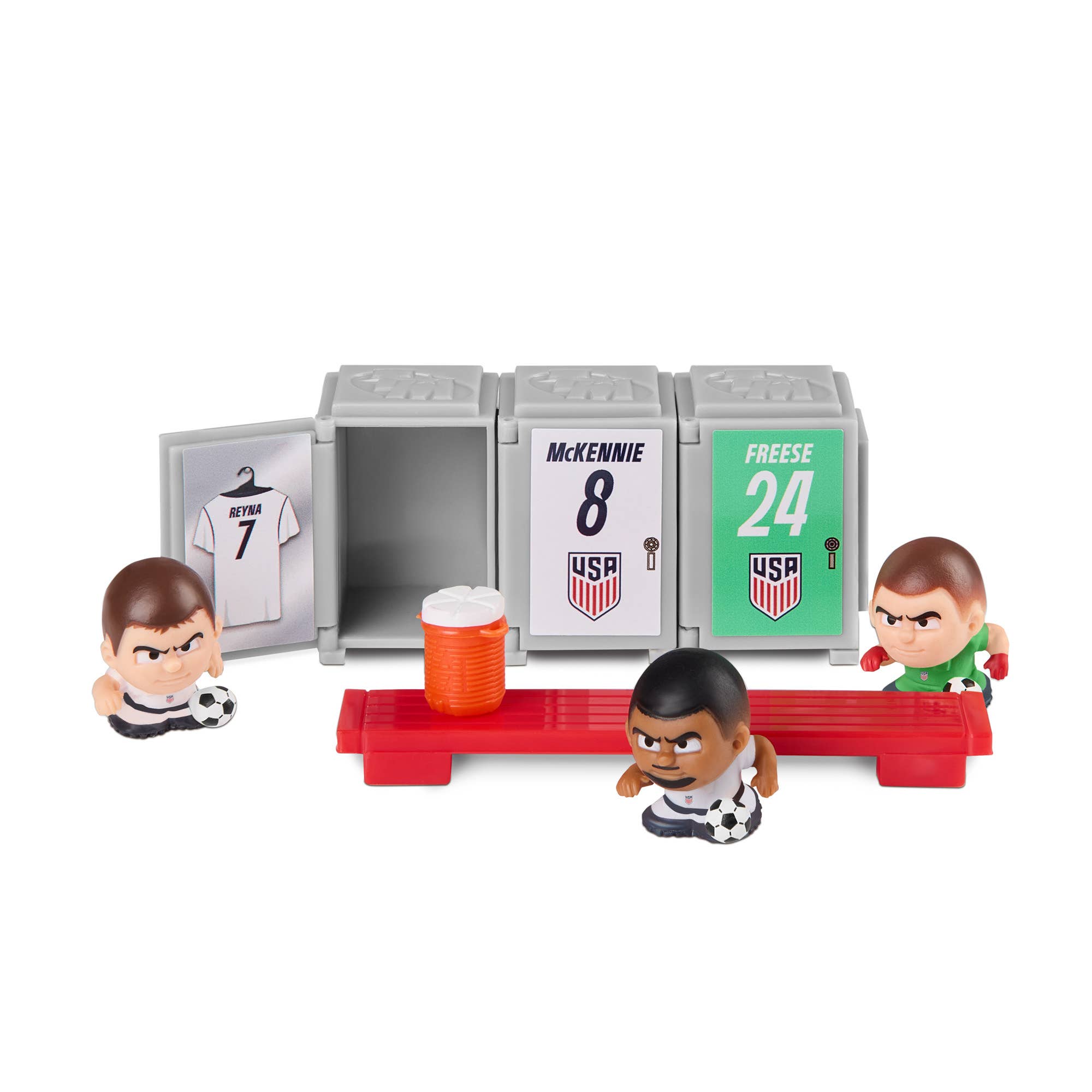 TeenyMates USA Mens Soccer Locker Room Set