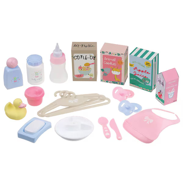 For Keeps! 30 pcs Baby Doll Essentials Accessory Bag