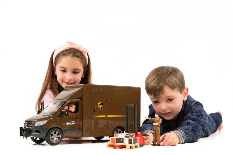 Bruder Mercedes-Benz Sprinter UPS Truck with Driver