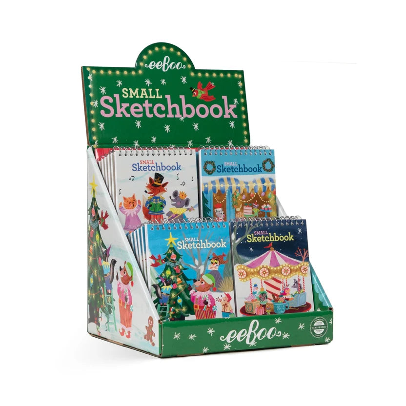 Christmas Village Small Sketchbook
