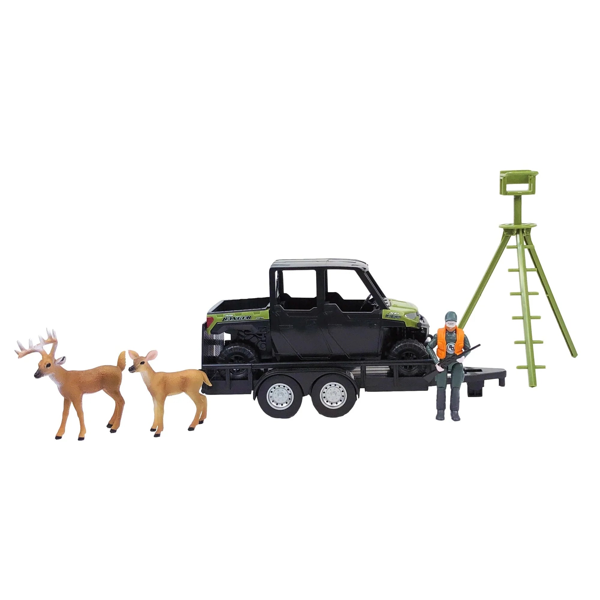 Polaris Ranger with Trailer