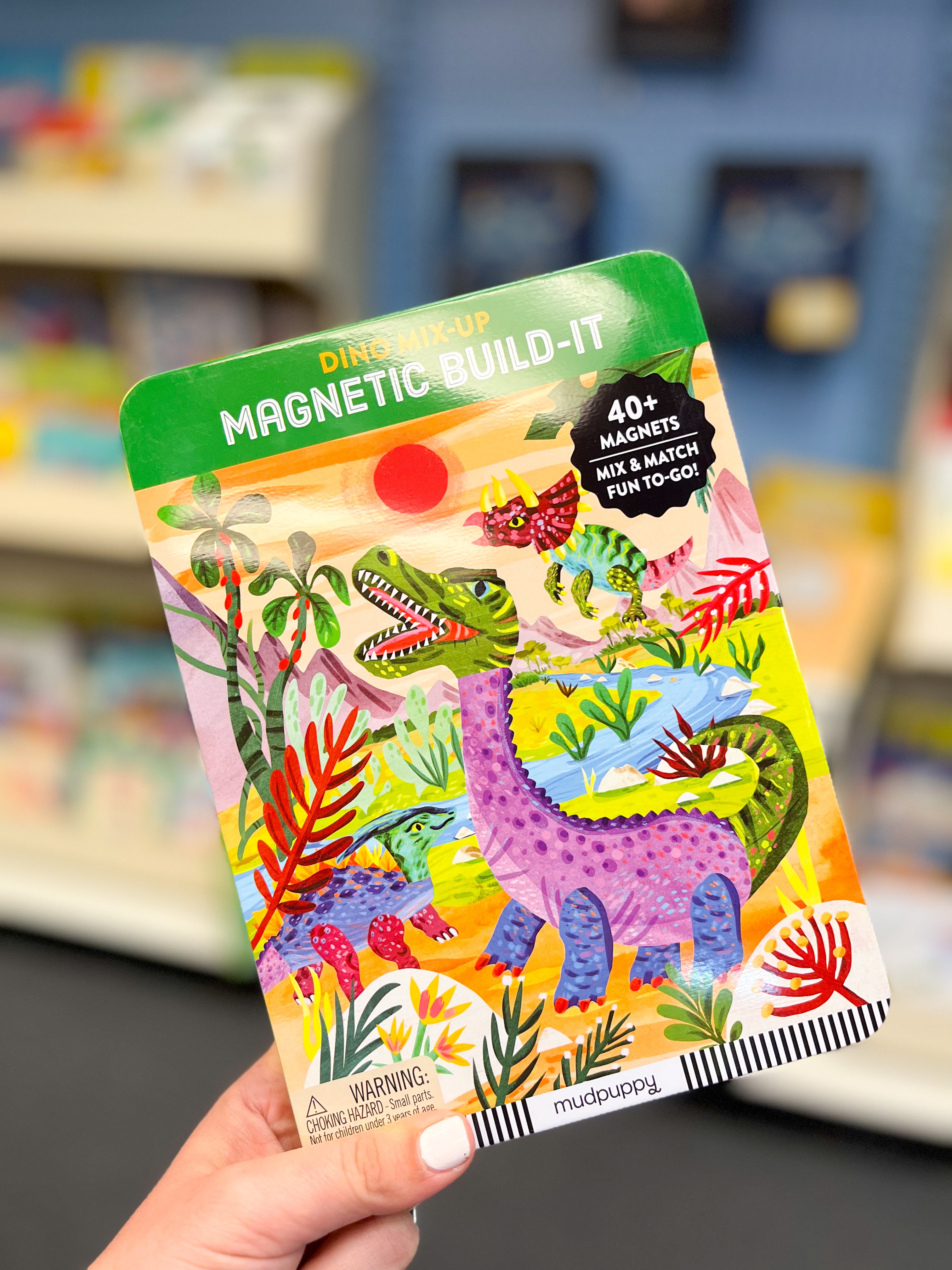 Dino Mix-Up Magnetic Tin