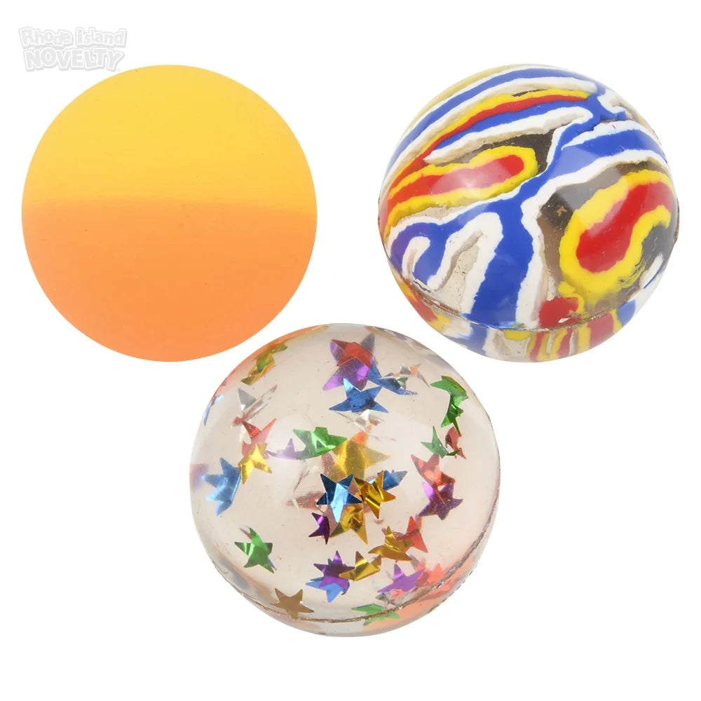 Hi Bounce Ball Assortment 1.5" 60 Pieces/ Canister
