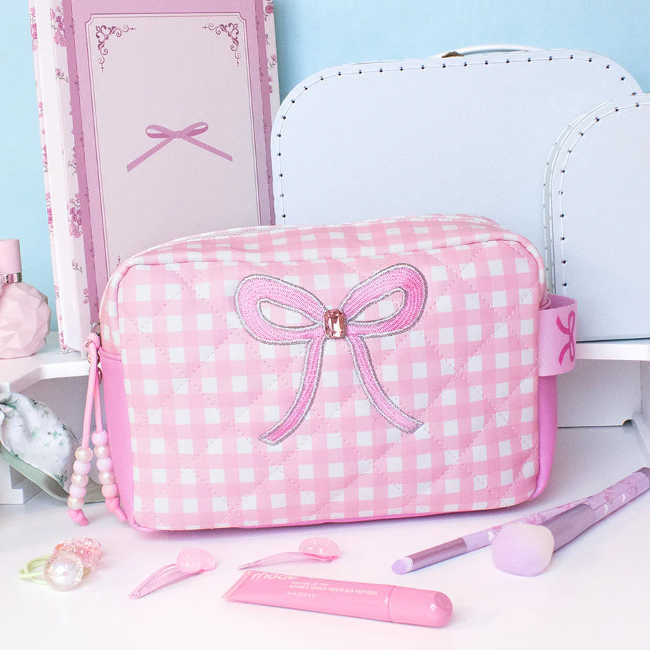 Quilted Bow Patched Gingham