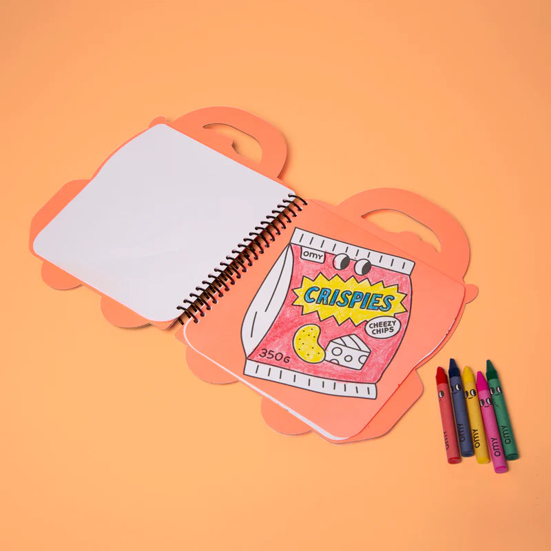 Super Coloring & Sticker Book - Yummy