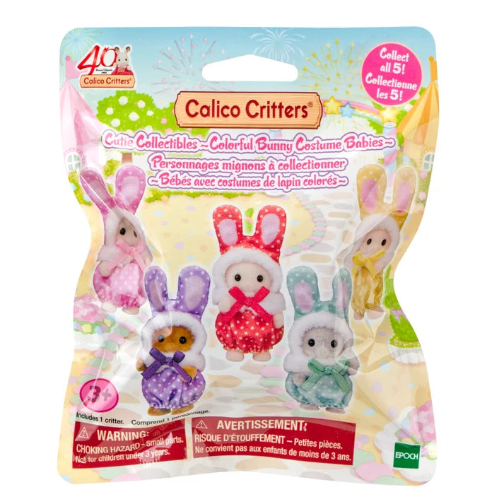 Calico Critter Colorful Bunny Costume
