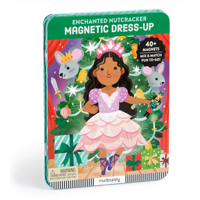 Magnetic Tin Figure Enchanted Nutcracker