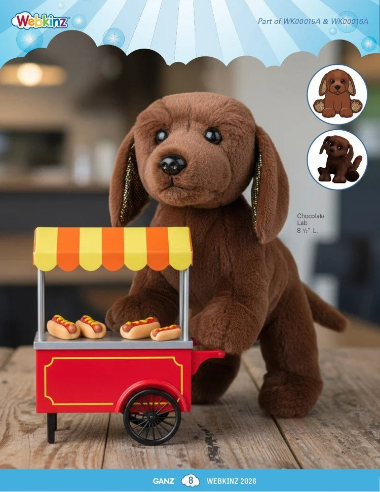 8.5" CHOCOLATE LAB