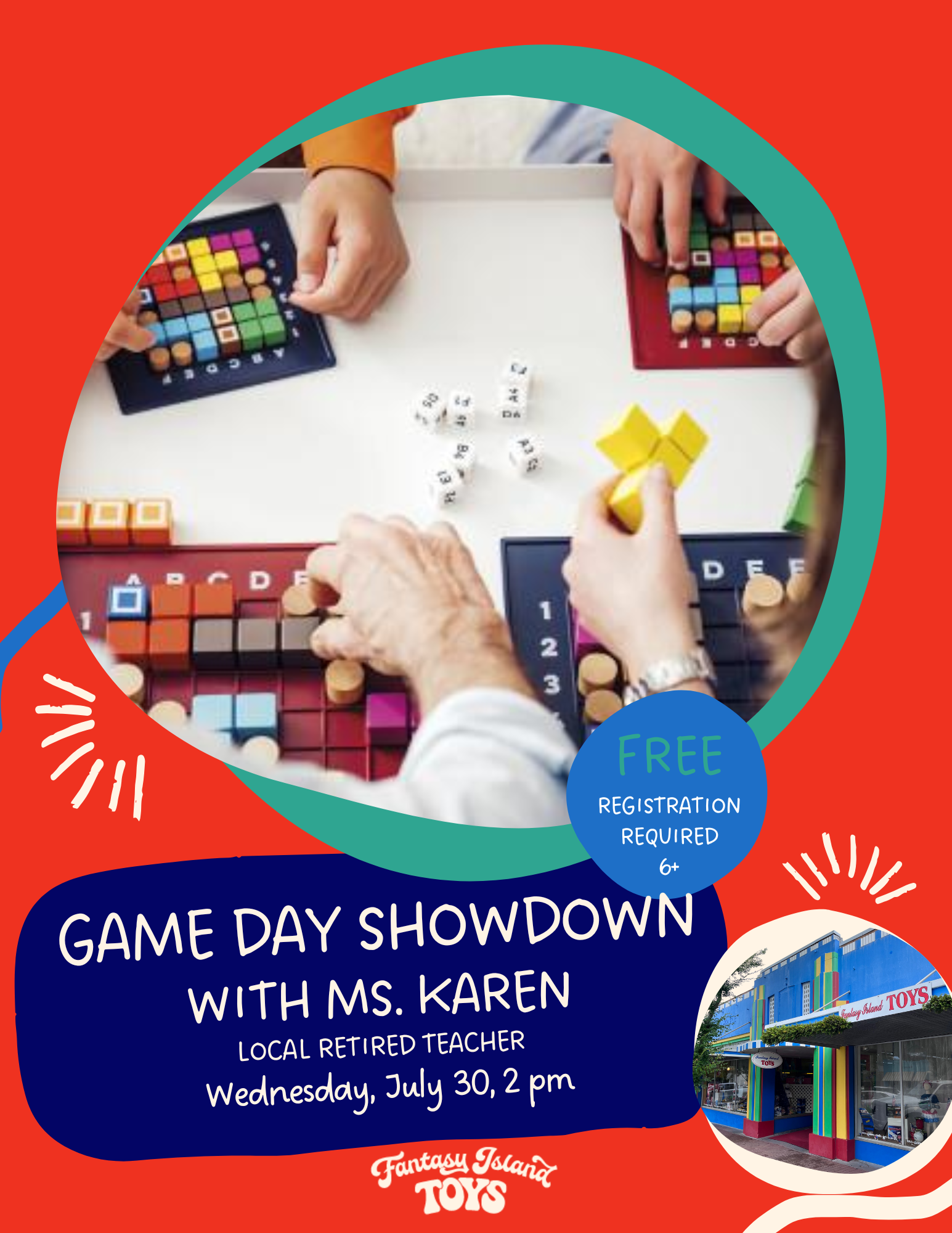 Canceled: July 30 - Game Day Showdown